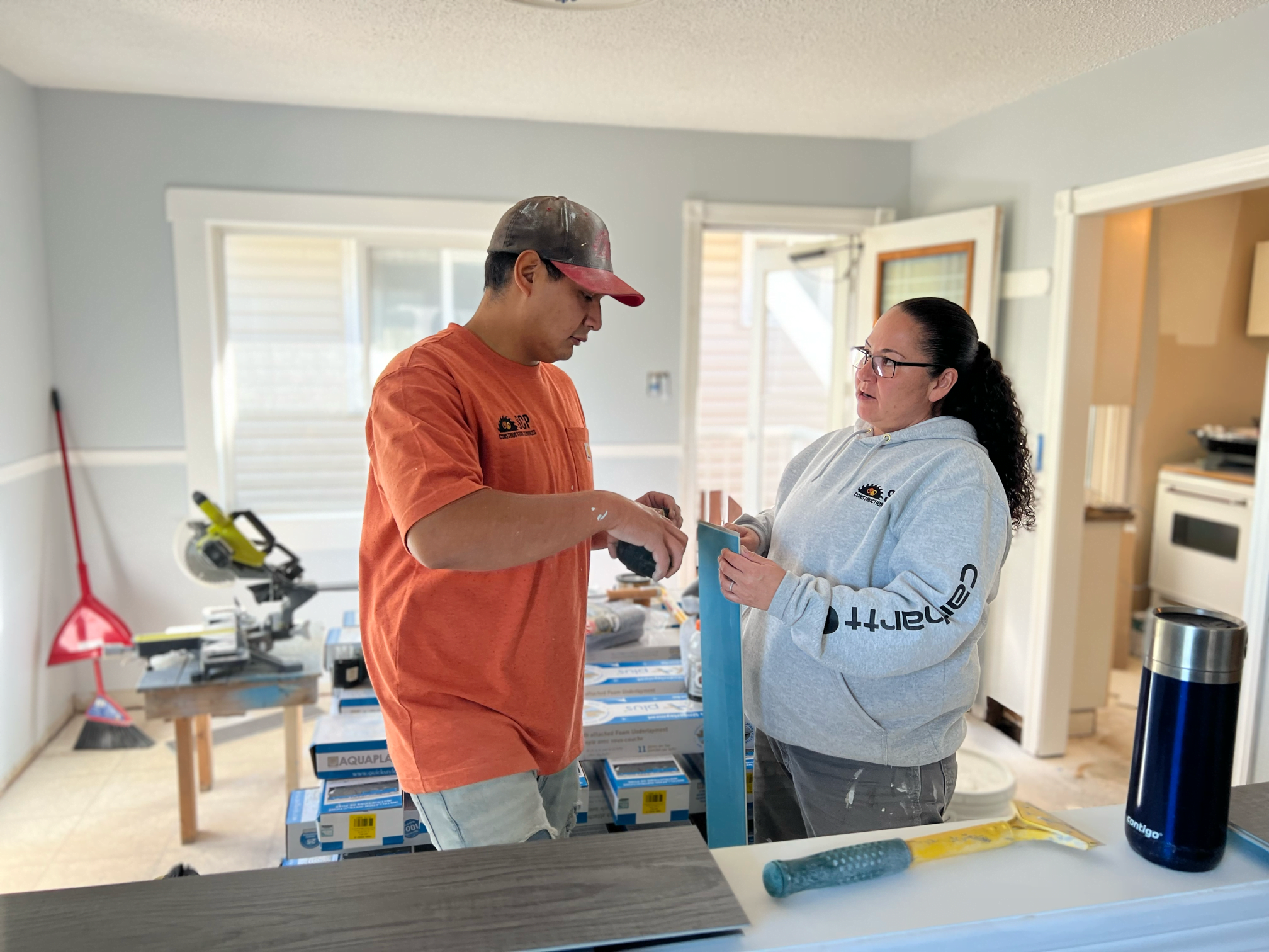 Laminate Flooring Installation Regina, Sask SPC Construction